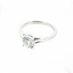 Platinum engagement ring with Diamond