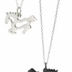 Pony necklace